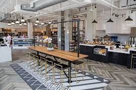 Caviar Bananas A Gourmet Market Cafe We Can T Stop Talking About Kitchen Decor Inspiration Kitchen Lighting Restaurant Design