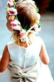 Child S Flower Crown Flower Girl Wedding Flower Girl Wedding Flower Girl Wedding