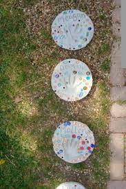 Update C R A F T 42 Stepping Stones C R A F T Stepping Stone Crafts Stepping Stones Kids Homemade Stepping Stones