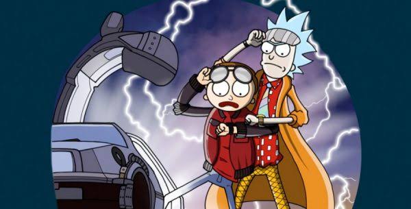 rick and morty back to the future ile ilgili görsel sonucu"