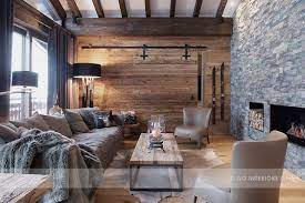 modernes chalet dekor wohnzimmer modern innenarchitektur chalet mobel