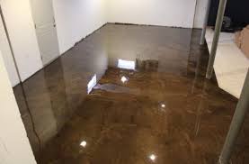 Sbr Concrete Bedford Hts Ohio Reflector Enhancer Metallic Epoxy Basement Floor In Kent Ohio With Images Metallic Epoxy Floor Epoxy Floor Basement Flooring