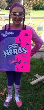 Homemade Costume Candy Nerds On Shoes And Glasses Also Candy Halloween Costumes Nerd Halloween Costumes 2017 Halloween Costumes