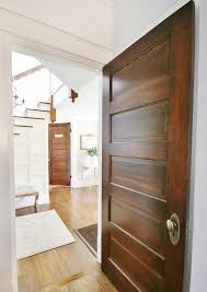 When Your Doors Go All 1908 Thistlewood Farm Wood Doors Interior Wood Doors White Trim Stained Doors