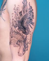 See fish tattoo stock video clips. 100 Koi Fish Tattoo Design Ideas Koi Fish Tattoo Tattoos Tattoo Designs