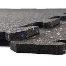 How To Install Interlocking Rubber Flooring Tiles On Concrete Rubber Floor Tiles Rubber Tiles Interlocking Rubber Floor