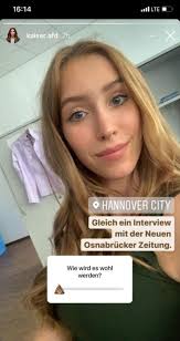 Marie-Thérèse Kaiser: Das Model von der AfD im Porträt