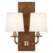 Quoizel gemini 28 1/4 wide aged brass led bath light. Traditional Brass Wall Sconces Brass Sconce Lighting