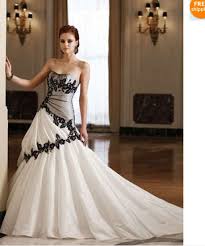 Maybe you would like to learn more about one of these? China Taft Brautkleider Schatz Stickerei Schwarz Weiss Brautkleid L33 Kaufen Hochzeitskleid Auf De Made In China Com