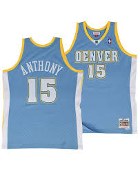 Authentic nuggets apparel and merchandise from the exclusive fan shop of the nuggets. Mitchell Ness Men S Carmelo Anthony Denver Nuggets Hardwood Classic Swingman Jersey Reviews Sports Fan Shop By Lids Men Macy S
