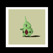 I made a little gif of my larvitar : r/pokemon