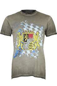 Das bayerische staatswappen in seiner heutigen form wurde am 5. Herren T Shirt Mit Bayern Wappen Trachtenshirts Polos Trachtenhemden Trachtenshirts Herren Trachten Werner