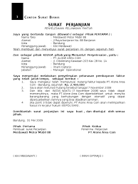 81 5.1 surat bisnis/korespondensi bisnis. Contoh Surat Bisnis Pdf Contoh Surat