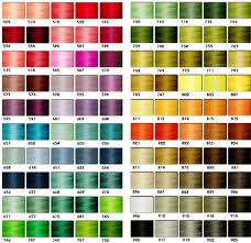 All Inclusive Sulky Embroidery Thread Conversion Chart Sulky