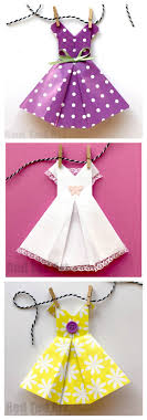 Where can i find a pattern for a doll? How To Make An Origami Dress Easy Red Ted Art