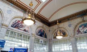 Post Office Murals Port Chester Ny Living New Deal Port Chester Office Mural Art Deco Architecture