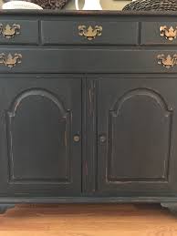 So the way to fix that problem, and any chalkiness that showed up when you sanded and distressed, is to apply a topcoat. Paint Furniture Matte Black Learn How Rawhyde Furnishings