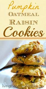 Pumpkin Oatmeal Raisin Cookies Recipe The Nourished Life Cookie Recipes Oatmeal Raisin Raisin Cookies Oatmeal Raisin