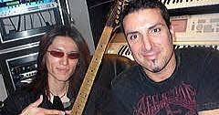 Taka Minamino, Derek Sherinian: recording with fusion bass player