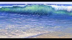 This lesson will teach the budding painter how to add. How To Paint Water On A Beach Mural Joe Youtube