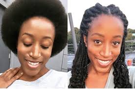 Curled hairstyles straight hairstyles healthy hair tips blow dry dry hair hair dryer hair hacks short hair styles beauty hacks. I Got My Box Braids Styled At Home And I M Never Going To The Salon Again