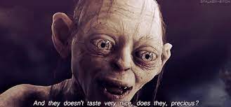 Announced in march of 2019, lord of the rings: Smeagol Gif Gfycat