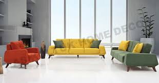 As Koltuk Home Decor For Sale Red Yellow And Green Modern Sofa Set Modern Sofa Set Home Decor Sofa Set