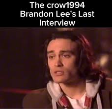 Brandon Lee.The Crow , 1994Brandon Lee's LastInterview