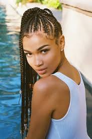 Love her braids!