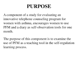 use of peak flow meter as an observation and teaching tool