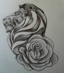Lion Tattoo On Paper Creative Lion Tattoo On Paper Amazing Lion Tattoo Lion And Rose Tattoo Lion Tattoo Design Small Lion Tattoo