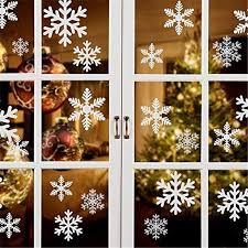 27pcs Christmas Snowflake Window Sticker Christmas Wall Stickers Kids R Christmas Window Decorations Christmas Window Stickers Christmas Snowflakes Decorations