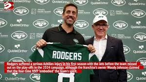 Aaron Rodgers bidding farewell to New York Jets