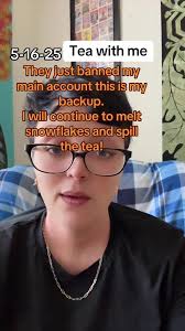 Tea with Christina: Main Account Banned, Follow Here!