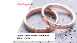 Ada juga cincin tunangan yang hanya dikenakan pada pihak wanita saja. Cincin Nikah Dan Cincin Tunangan Apa Bedanya Weddingku Com