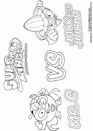 Dibujos De Superzings Para Colorear E Imprimir
