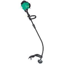 While a regular weed eater will easily take care of a large yard, you'll need a commercial weed eater if you have a large lawn. Weed Eater W25cbk 25 Cc 2 Cycle 16 In Curved Shaft Gas String Trimmer In The Gas String Trimmers Department At Lowes Com