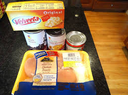 Maybe you would like to learn more about one of these? Crockpot Cheesy Chicken Casserole With Velveeta Block Cheese The Mommyhood Chronicles