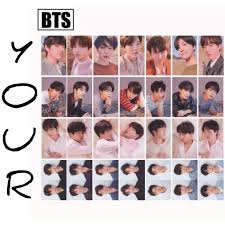 Love Yourself Tear Photocards Y O U R Jungkook Gracioso Fotos Polaroid Jungkook