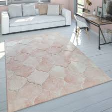 Orient Teppich Marokkanisches Muster Rosa Teppich Wohnzimmer Teppich Shaggy Teppich