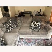 This is luxe sectional 2020 by bob's discount furniture on vimeo, the home for high quality videos and the people who love them. Bob S Luxe Gray 3 Piece Sectional Aptdeco
