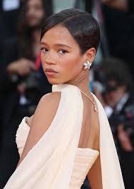 Taylor Russell attends the 'Maria' Premiere at the 81st Venice Film  Festival. (August 29, 2024) : r/popculturechat