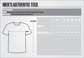 Wwe T Shirts Size Chart Squaredcircle