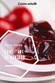 Confiture De Cerises Recettes Recette Confiture De Cerises Confiture Recette
