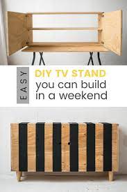 All you need is some inexpensive lumber and drywall. Diy Tv Stand You Can Build In A Weekend Grillo Designs