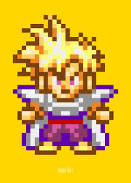 Dragon Ball Z Gohan 8bit Series A4 Poster By Biscottocotto 15 00 Dragones Dragon Ball Pixel Art