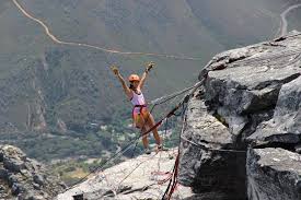 Table mountain it's a mountain rising from the sea.it is located in capetown southern africa. Abseiling In Cape Town Abseil Off Table Mountain