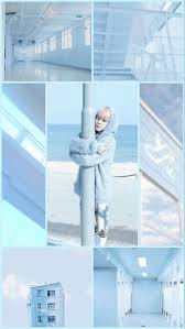 Aesthetic light blue and white background the ulthera care is a nonsurgical procedure to show skin back to its former young looking features. Light Blue Aesthetics Collage Wallpapers On Wallpaperdog