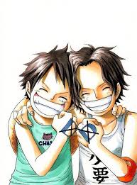 ace and luffy one piece ace ace and luffy one piece manga
