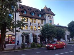 The rooms at the rina cerbul hotel feature light wooden furniture, parquet floors, a tv, a refrigerator, and a bathroom. The Hotel Picture Of Hotel Rina Cerbul Sinaia Tripadvisor